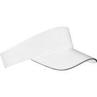 Wit/zwart zonneklep petje voor volwassenen