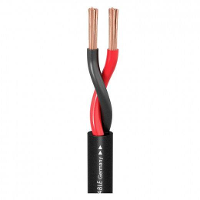 Sommer Cable 440 0051FC Luidsprekerkabel 2 x 4 mm² Zwart per meter
