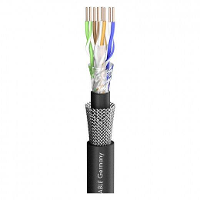 Sommer Cable 580 0201 Netwerkkabel CAT 6 S/UTP Zwart per meter
