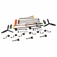 Sonicmodell 2212 KV1100 borstelloze motor & 40A ESC & 9g servo en 8045 propellervoeding Combo voor binaire RC vliegtuig