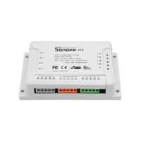 SONOFF® 4CH R2 4 Channel 10A 2200W 2.4Ghz Smart Home WIFI Wireless Switch APP Remote Control AC 90V 250V 50/60Hz Din Rail Mounting Home Automation Module