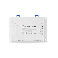 SONOFF 4CHR3 AC100 240V 50/60Hz 10A 2200W 4 gangs WiFi DIY slimme schakelaar Inching zelfvergrendelende interlock 3 werk
