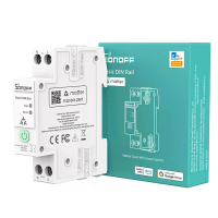 SONOFF BASIC 1GSP Basis DIN rail Matter over WiFi Versie Belasting 32A Energie Rekening Tracking APP & Stemcontrole Matt