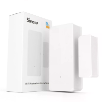 Sonoff DW2 WiFi Draadloze Beveiligingsraam /Deursensor Thuisbeveiligingsalarm Geschiedenis Records Controleren Werkt sam
