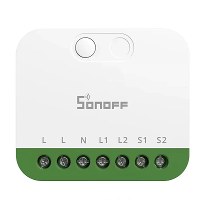 SONOFF MINI 2GS MINI DUO 2 Gang Matter Over WiFi Slimme Schakelaar Dubbele Laad Controle Ontkoppel Relaismodus Compatibe