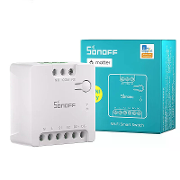 SONOFF MINI D Droog WiFi Slimme Schakelaar met Matter Droog Contact Uitgang AC/DC Ingang Compatibel met Alexa en Google
