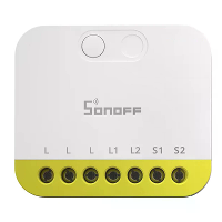 SONOFF MINI DUO L 2 Gang Zigbee Slimme Schakelaar MINI ZB2GS L Geen Neutraal Vereist Ontkoppelvertraging Tweerichtingsbe