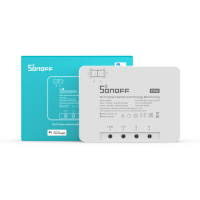 SONOFF POW R3 25A Vermogensmeting WiFi Smart Switch Overbelastingsbeveiliging Energiebesparende track op eWeLink Spraakb
