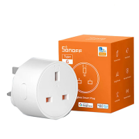 SONOFF S60ZBTPG/S60TPG UK 13A iPlug Zigbee/WiFi slimme stekker Slimme thuis stopcontact met energiebewaking Ondersteunt