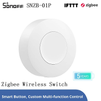 SONOFF SNZB 01P Zigbee3.0 Draadloze Slimme Schakelaar Aangepaste Knopactie Tweewegsbediening Slimme Scènebediening met A