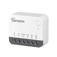 SONOFF ZBMINIR2 Zigbee Slimme Externe Schakelaar Controle Timerfunctie Compacte Grootte Vereist Neutrale Draad Stemcontr
