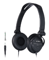 Sony: MDR V150   On ear DJ koptelefoon   Zwart