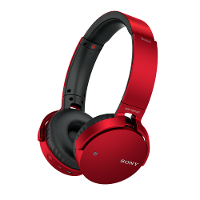 Sony: MDRXB650 Hoofdtelefoon   Rood