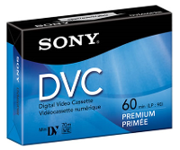 MiniDV tape Sony DV Premium 60 (per stuk)