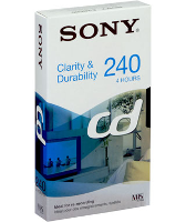 Sony VHS videoband CD 240 (4 uur)
