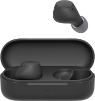 Sony WFC510B.CE7 In Ear oordopjes Stereo Zwart Mobiele telefoon