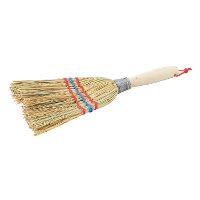 Mini Handbezem   Stro   25 cm   Kleine Heksenbezem