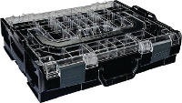 BS Systems L BOXX 102 6100000362 Gereedschapskist (leeg) ABS Zwart, Transparant (l x b x h) 445 x 358 x 118 mm