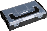 BS Systems L BOXX Mini 6100000324 Gereedschapskist (leeg) Polypropyleen Antraciet/zwart (b x h) 258.5 Mm x 64 mm