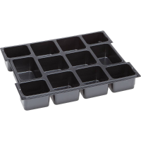 Verdeler voor kleine delen L BOXX® LB 102 B404xD312xH61 mm polystyreen met 12 ba
