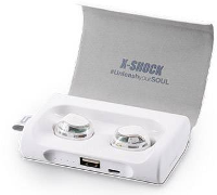 Soul X Shock Led Bluetooth Sport Oordopjes Wit