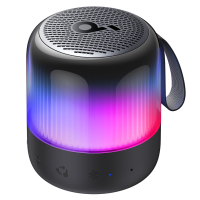 Soundcore Glow Mini bluetooth Spreker Draagbare Spreker 360° Surround RGB Kleurrijke Verlichting 12H Batterijduur IP67 W