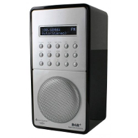 Soundmaster: DAB+ radio, met ingebouwde accu   Zwart/grijs