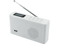 SoundMaster DAB150WE DAB+ Transistorradio DAB+, FM Herlaadbaar Wit