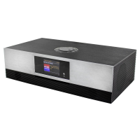 Soundmaster EliteLine Stereoset AUX, DAB+, WiFi, FM, MP3, Internetradio, CD, Bluetooth Incl. Afstandsbediening, Spotify, Wekfunctie 2 x 15 W Zwart