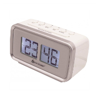Soundmaster Ur105we Retro Wekkerradio Wit