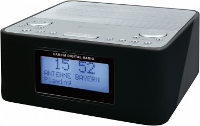 Dab+ Wekkerradio Soundmaster Ur170sw Dab+, Fm Zwart, Zilver