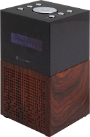 SoundMaster UR210BR FM Wekkerradio USB, FM Accu laadfunctie Bruin