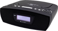 SoundMaster URD480SW FM Wekkerradio AUX, CD, FM, USB Zwart