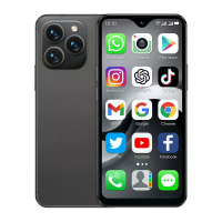 SOYES F9 Max Mini 4,3 inch 6G RAM 128G ROM Dual SIM kaart 2750mAh batterij 1300W HD camera WiFi Android 12.0 4G Octa Cor