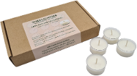 Soylites Natural Theelichtjes   100% koolzaadwas