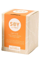 Soylites Soycandle Entice   Ginger, Cinnamon, Grapefruit, Sweet Orange & Pepper