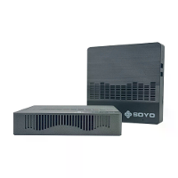 SOYO M2 Air Mini PC Intel Celeron processor N4000 6GB RAM 128GB ROM WiFi5 Windows 11 Dual Screen Display Mini Gaming Com