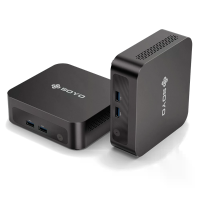 SOYO Y5 Mini PC Intel Kern i3 4020Y 8GB RAM 128GB opslag Windows 10 Pro WIFI5 Dubbel Screen Output Mini Gaming Computer