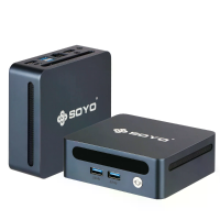 SOYO Y5 Power Mini PC Intel Kern i7 8650U 16GB DDR4 512GB SSD WIFI5 Windows 11 Dubbele HD Dubbel Screen Output Mini Comp