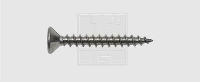 SWG 183353010 Spaanplaatschroef 3.5 Mm 30 mm Interne vertanding RVS A2 200 stuk(s)