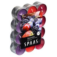 Geurtheelichtjes/waxinelichtjes   24x   Berry Cocktail   4,5 branduren