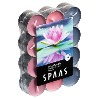 Geurtheelichtjes/waxinelichtjes   24x   Fairy Waterlily   4,5 branduren