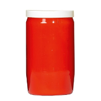 Grafkaars/gedenklicht   rood   6 x 10 cm   3 dagen brandtijd