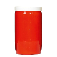 Grafkaars/gedenklicht   rood   7 x 18 cm   9 dagen brandtijd