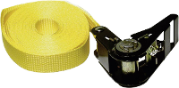 Kunzer ZG 6,0 Spanband (eendelig) Trekkracht (lc) vastbinden (enkel/direct): 400 daN (l x b) 6 m x 25 mm Ratelinrichting EN 12195 2