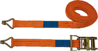 Petex 43192835 Spanband (tweedelig) Trekkracht (lc) vastbinden (enkel/direct): 1000 daN (l x b) 6 m x 35 mm Ratelinrichting EN 12195