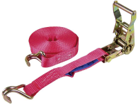 Berger & Schröter 60035 Spanband (tweedelig) Trekkracht (lc) vastbinden (enkel/direct): 750 daN (l x b) 6 m x 25 mm Ratelinrichting