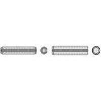 Spanstiften (Ã x l) 21 mm x 30 mm Verenstaal TOOLCRAFT 50 stuks