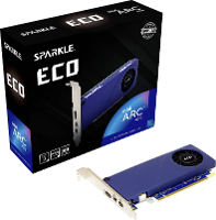 Sparkle Intel Arc™ A310 Videokaart ECO 4 GB GDDR6 RAM PCIe x16 Mini DisplayPort, HDMI