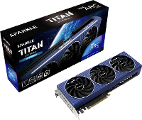 Sparkle Intel Arc™ A770 Videokaart TITAN OC 16 GB GDDR6 RAM PCIe x16 HDMI, DisplayPort RGB verlichting , Overclocked